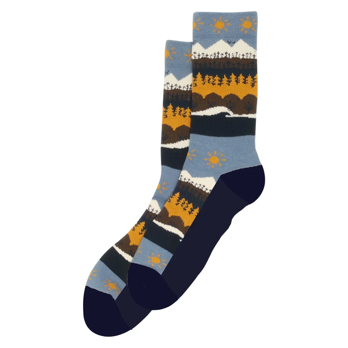 1-Pack Socken Färöer Inseln aus Bio-Baumwolle und recyceltem Polyamid – Bild 2